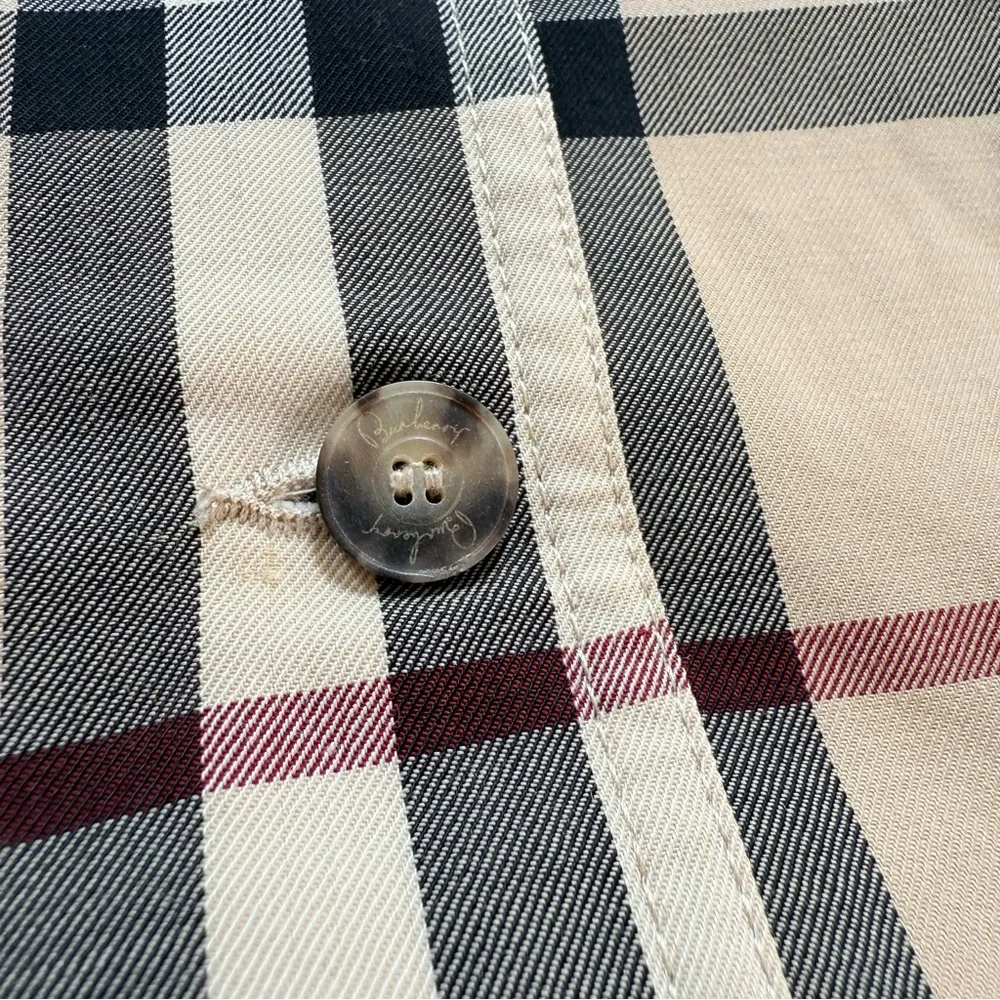 Burberry excellent gently